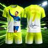 2026 Summer New Ronaldo # 7 Football Jersey Sports Fan Training Shorts Sleeve T-shirt and Shorts Set Sportswear Family Kids Tees