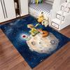 Little Prince and Fox Galaxy Scene suitable as a non-slip mat for the living room or bedroom sofa