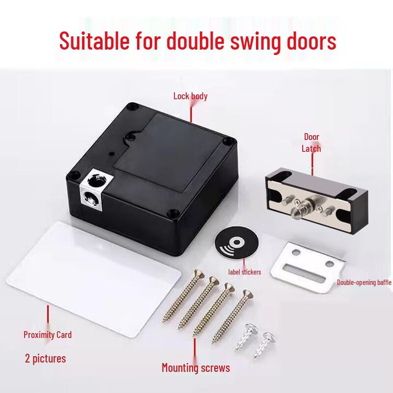 KVD Punch-Free Smart Card Electronic Cabinet Lock