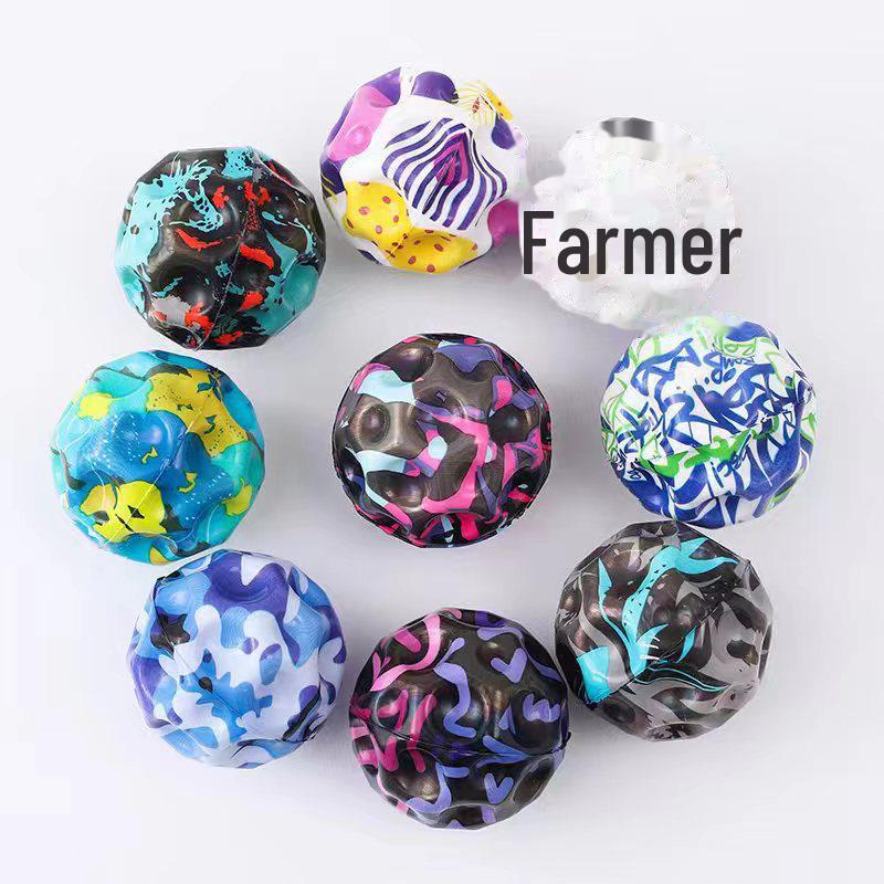 Super Bouncy PU Ball: Outdoor Leisure Toy for Student Stress Relief