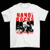 Vintage Hanoi Rocks Hudební Kapela Krátký Rukáv Bílá S-234XL Klasické Tričko SE152 Unisex Tričko