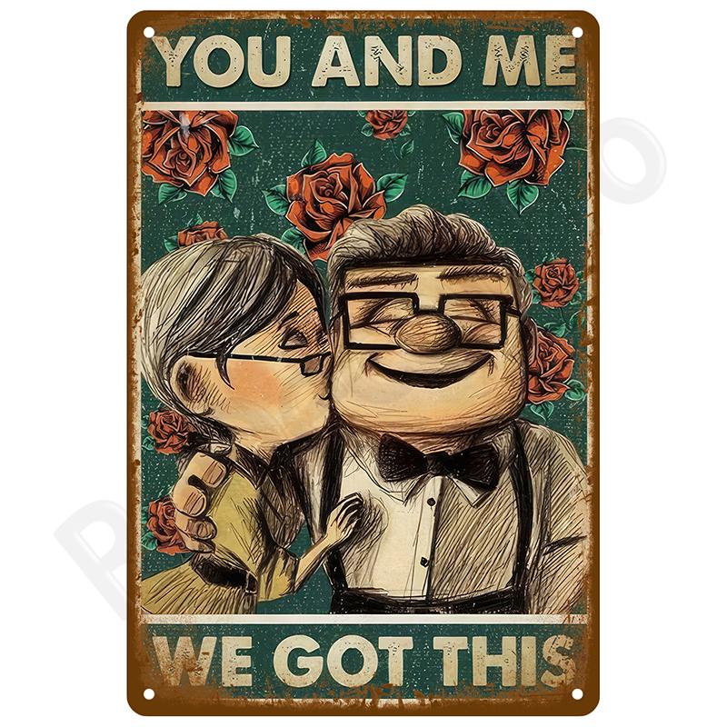 Retro Nástěnné Umění Plechová Značka Interiér Venkovní Estetický Pokoj Vintage Domácí Dekorace Předměty Dekorace Luxusní Kovová Značka Plakát Talíře Bar