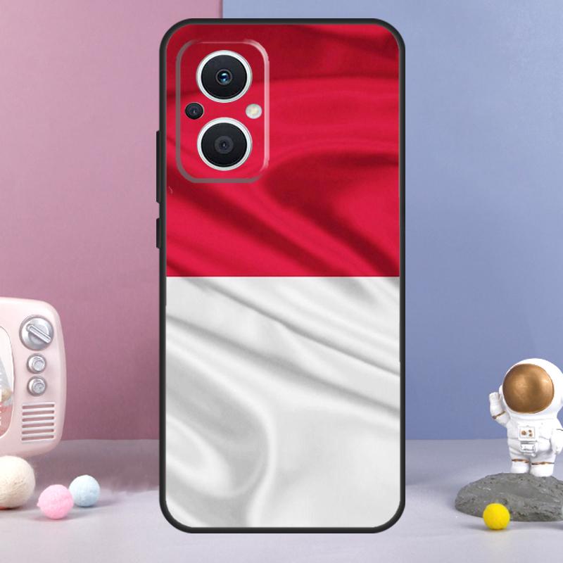 Indonesia Passport Flag Map Case For OPPO Reno 10 Pro 4 5 6 7 8 Lite 8T 4Z 5Z OPPO Find X3 Neo Lite X2 X5 X6 Pro Cover
