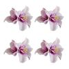 4Pcs Tropical Hibiscus Hair Clip Bohomian Floral Claw Clip for Women Girls Beach Party Accessories Practical Hairpin
