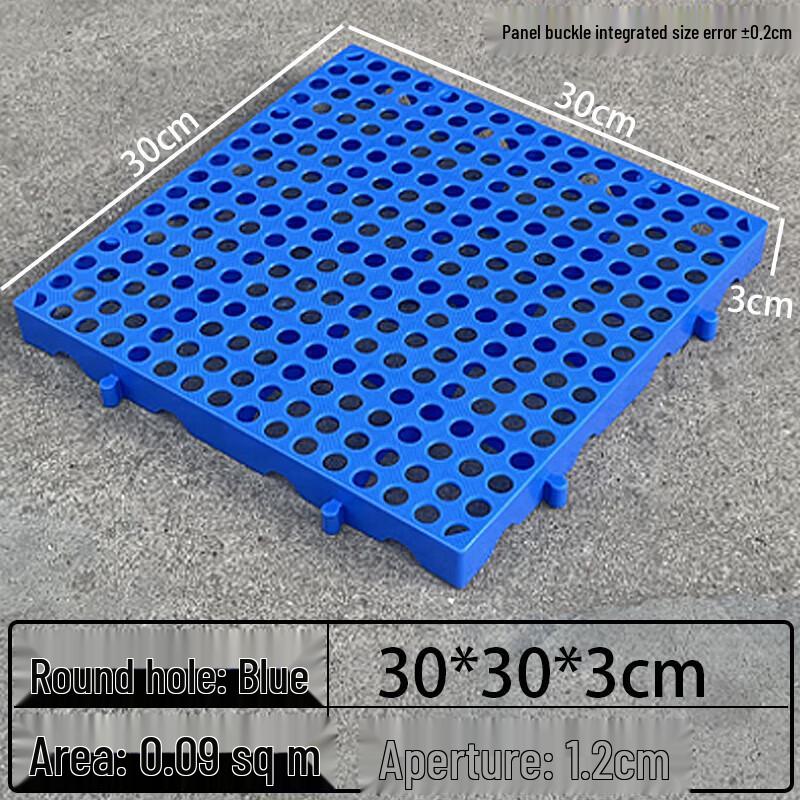 Ledwei Heavy-Duty Moisture-Proof Plastic Pallet Mat