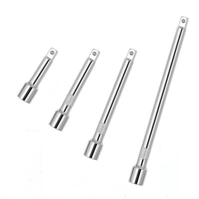 4 Piece Knurled Grip Drive Extension Bar Set for Ratchet Wrench Universal Joint Socket