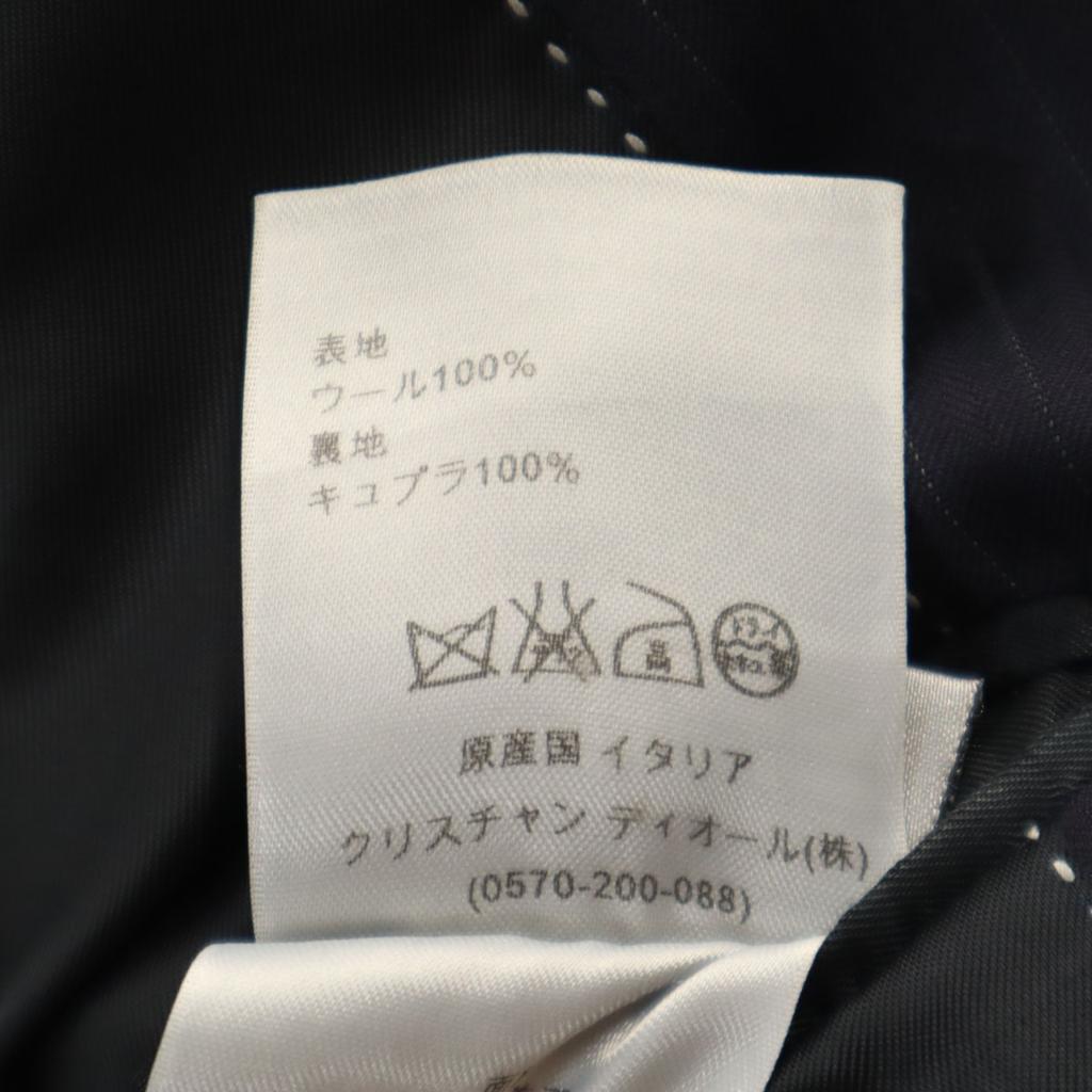 Dior Laget i Italia Ullblanding skreddersydd jakke 44 Marineblå Herre Brukt