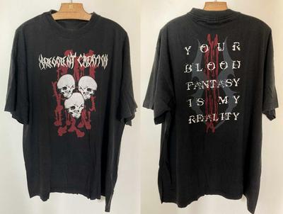 Maglietta Unisex Rock Malevolent Creation Tutte le Taglie MI545