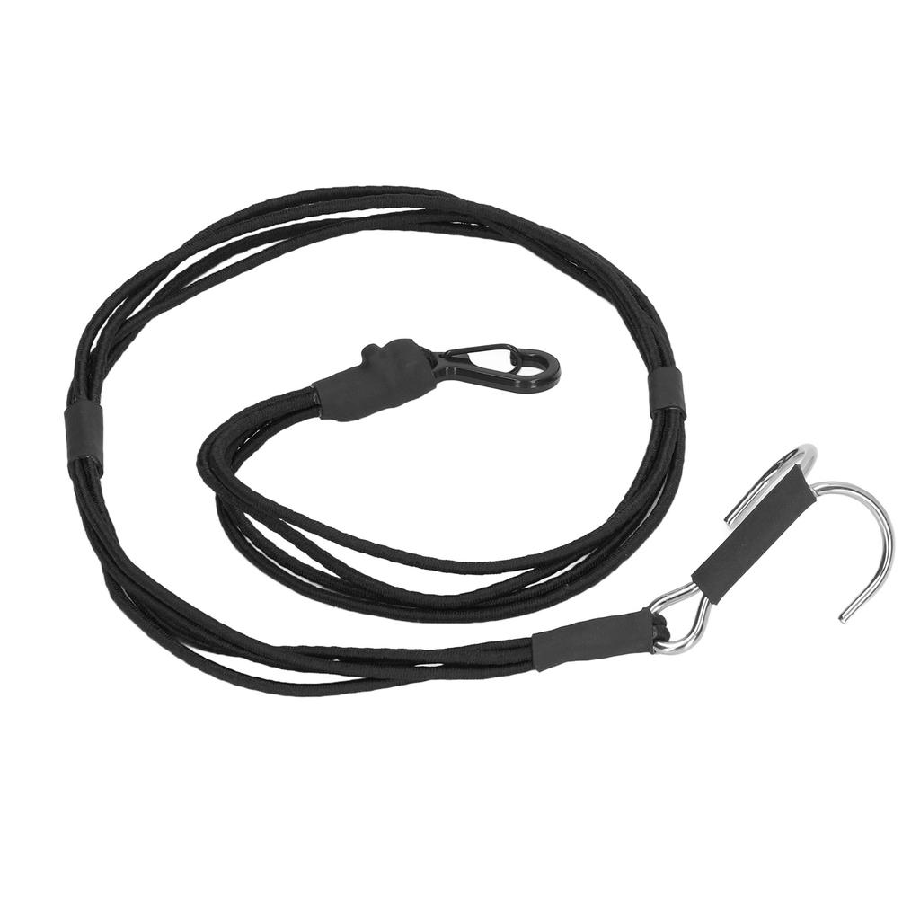 RC Crawler Kinetic Winch Strap Elastic Rescue Towing Trailer Rope Strap with Hooks for 1 10 1 8 RC Car