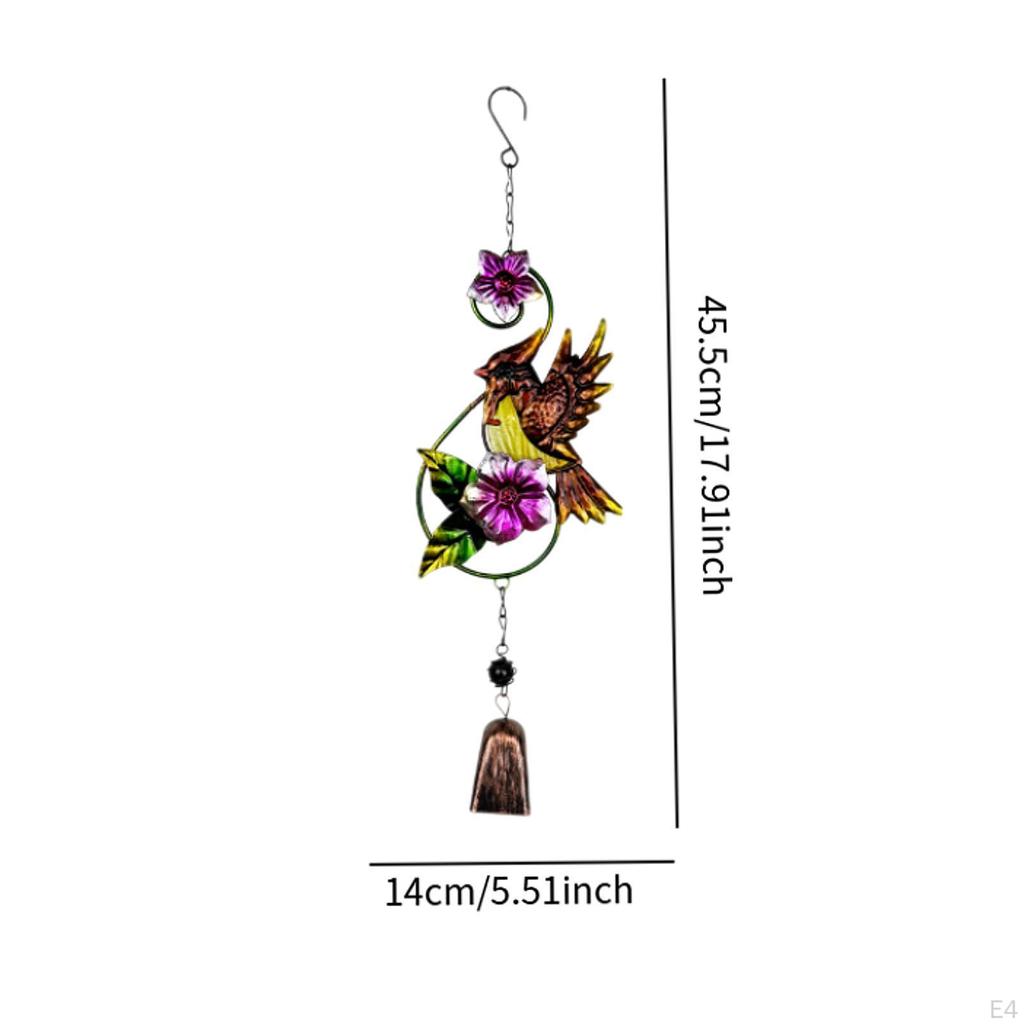 Bird Wind Chime for Outdoor , Wall Hanging Decor