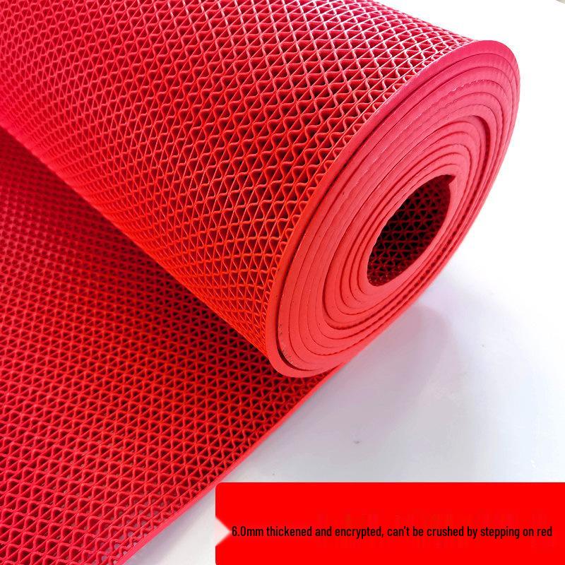 PVC Anti-Slip Mesh Floor Mat for Pool, Bathroom, and Kitchen