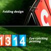 Scoreboard - Leather Score Keeper, Digital Flip Scoreboard, Multi-sport Game Scoreboard