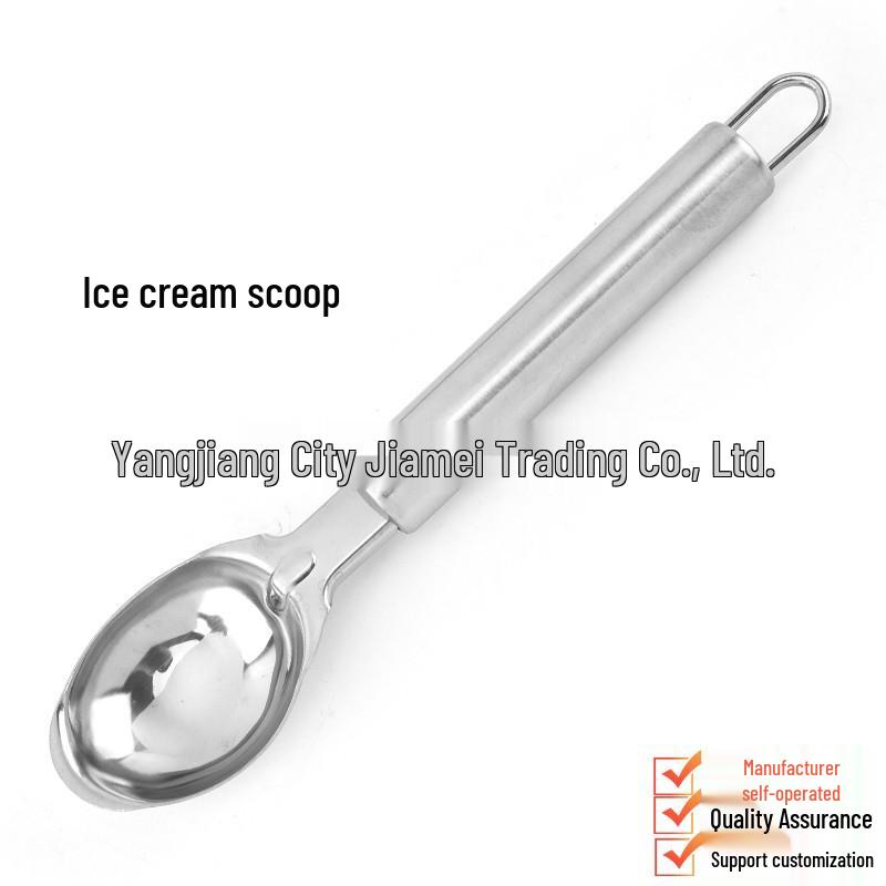 Stainless Steel Ice Cream and Fruit Scoop - Multi-functional Kitchen Tool