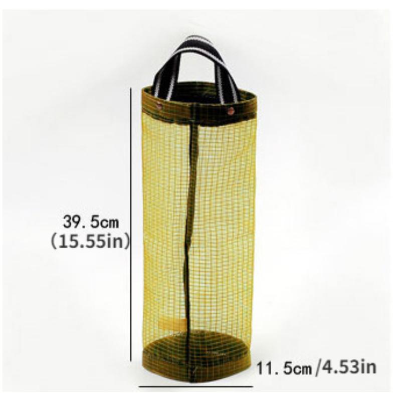 1 Stück Küche Kunststoff Netz Spender Organizer Müllbeutelhalter Müllbeutel Aufbewahrungstasche Müllsäcke