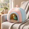 Sherpa Innenfutter Papageienfleece Warmes Nest Kleiner Vogel Winterhaus Winter-Fokusierte Nutzung