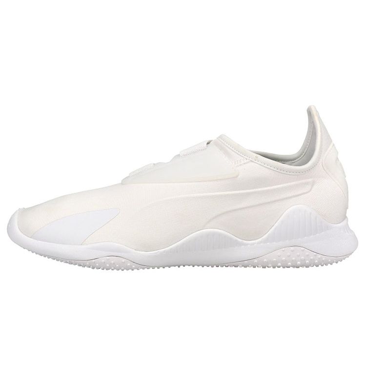 Puma Mostro Lace Up Sneakers Comfortable Sports Shock Absorption Non-Slip Wear-Resistant Mid-Top Marathon Running Shoes Men Sneakers White 362426-02