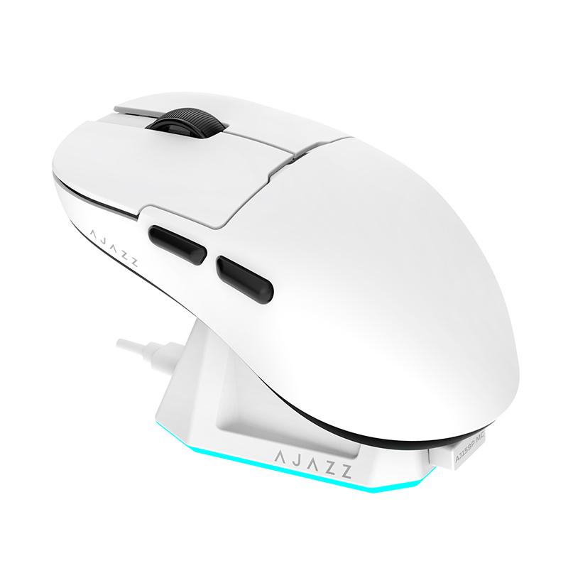 Souris Gaming Sans Fil Ajazz AJ159 P MC Ergonomique Légère 12000DPI Capteur Optique 2.4G USB PAW3311 Souris Gaming