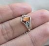 Natural Sunstone 925 Sterling Silver Ring, Gift For Her