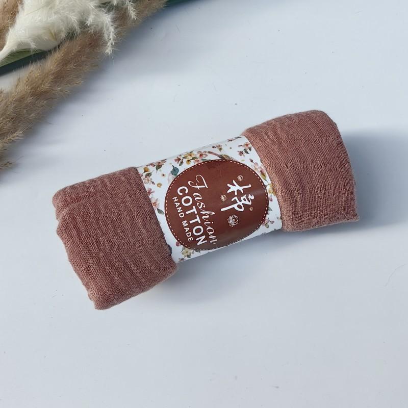 Monochrome Cotton And Linen Scarf, Beard Headscarf, Crumpled Scarf, Shawl, One Piece Will Be Sent On Behalf Of Wj01.