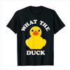 Womens Casual Tshirt Cute Rubber Duck Heart Duck Fun Duck Tshirt Graphic T Shirts Fashion Harajuku Kawaii Y2K Clothing