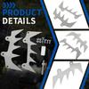 Dual Felling Dog Bumper Spikes Chain Catcher Set Replacement for Stihl 024 026 MS240 MS260 029 039 034 036 038 MS290 MS390 MS310 MS311 MS271 MS291