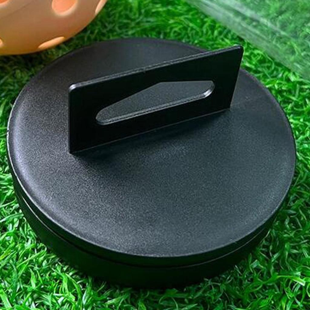 Tennis Ball Can Holder Portable Clear Storage Cylinder Organizer With Lid Practical Design