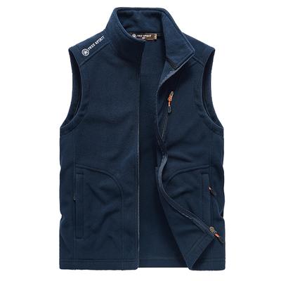 Men Warm Fleece Vest Jacket Winter Hooded Sleeveless Waistcoat Autumn Fashion Casual Vest Waistcoat Jacket Men