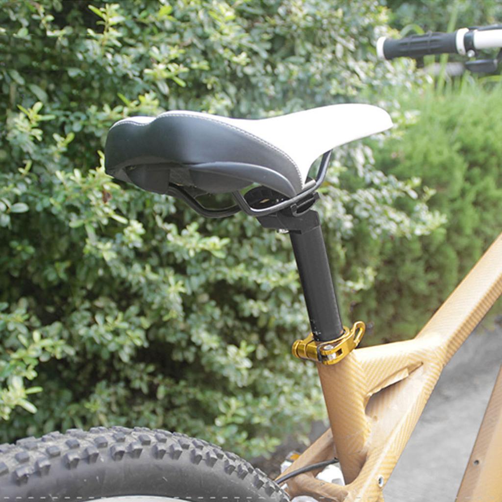 25,4*300MM horské silniční kolo Nárazuvzdorné sedlo sedlovky na sedlovku sedlovka(Černá)