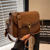 Bag New Autumn and Winter Fashion Women's Bag Crossbody Bag Versatile Retro Tofu Bag One Shoulder Small Square Bag Luggage