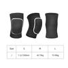Ett par elastiska knäskydd av svamp Sportskydd för volleyboll, fotboll, dans, yoga, tennis, löpning, cykling, träning, klättring