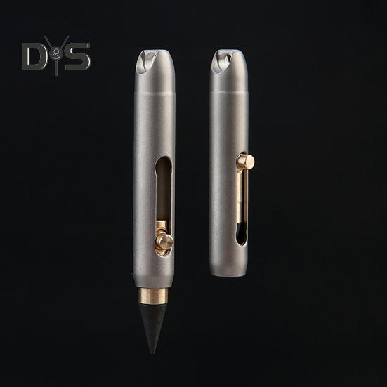Długopis Eternal Pen Mini Titanium Alloy Ballpoint Pen Wymienny wkład EDC Gładkie pisanie Wygodny uchwyt Mini długopis