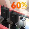 JOYROOM CCL05 4 in 1 Car Charger with 65W Fast Charging Retractable Dual Cables