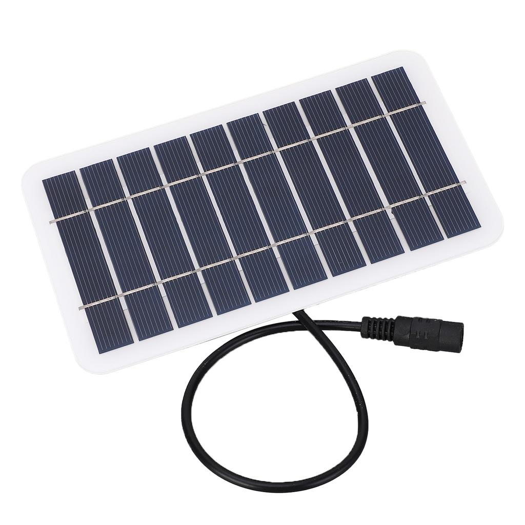 2W 5V Kleines Solarmodul Monokristallin DC5521 Ausgang Wasserdicht Staubdicht Tragbar Mini Solar