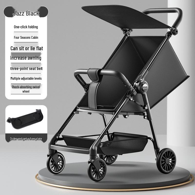 Ultraleichter tragbarer Reisebuggy für Kinder - Faltbar, kompakt, kostenloser Versand