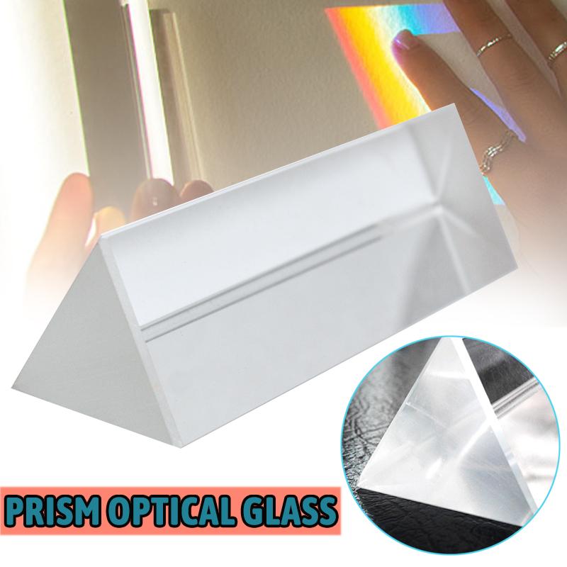 

PDTO Оптическое стекло Треугольная призма Физика Рефрактор Обучение световому спектру