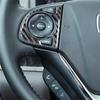Carbon Fiber Interior Car Steering Wheel Panel Cover Trim Sticker For Honda CR-V 2012-2016 Styling Accessories