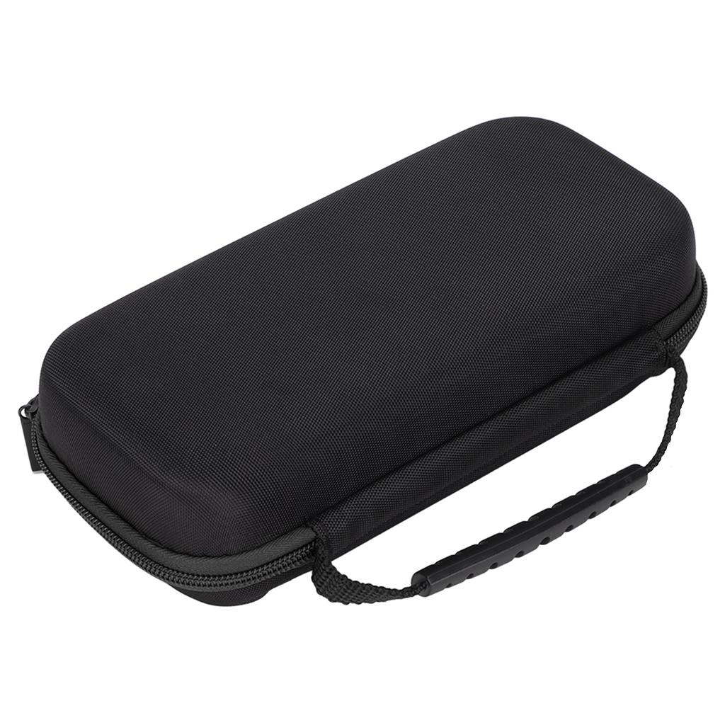 Game Console Storage Bag Hard Shell Dual Zipper Protective Portable Carrying Case for Switch Black Zipper Regular