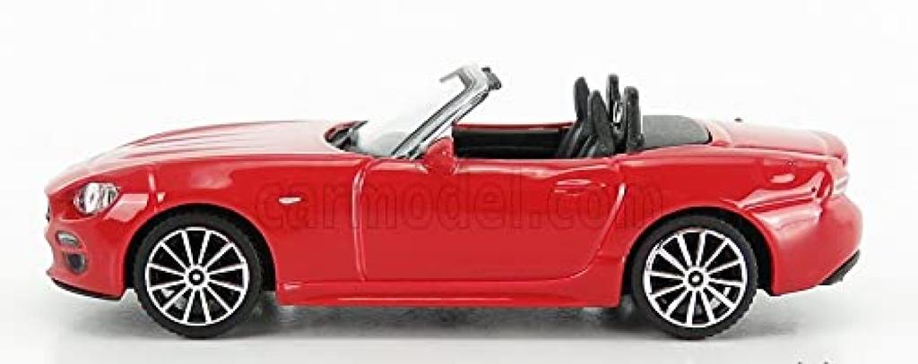 Blago Fiat Miniature Car 1/43 FIAT 124 SPIDER 2016 (Red)