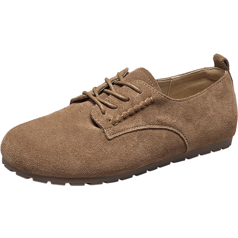 Women s English Style Loafer Flat Shoes 38
