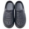 MLB Los Angeles Dodgers Chunky Liner Mule Comfortable Anti-Slip Closed-Toe Slippers Unisex slippers Black 3ASQC0153-07BKS