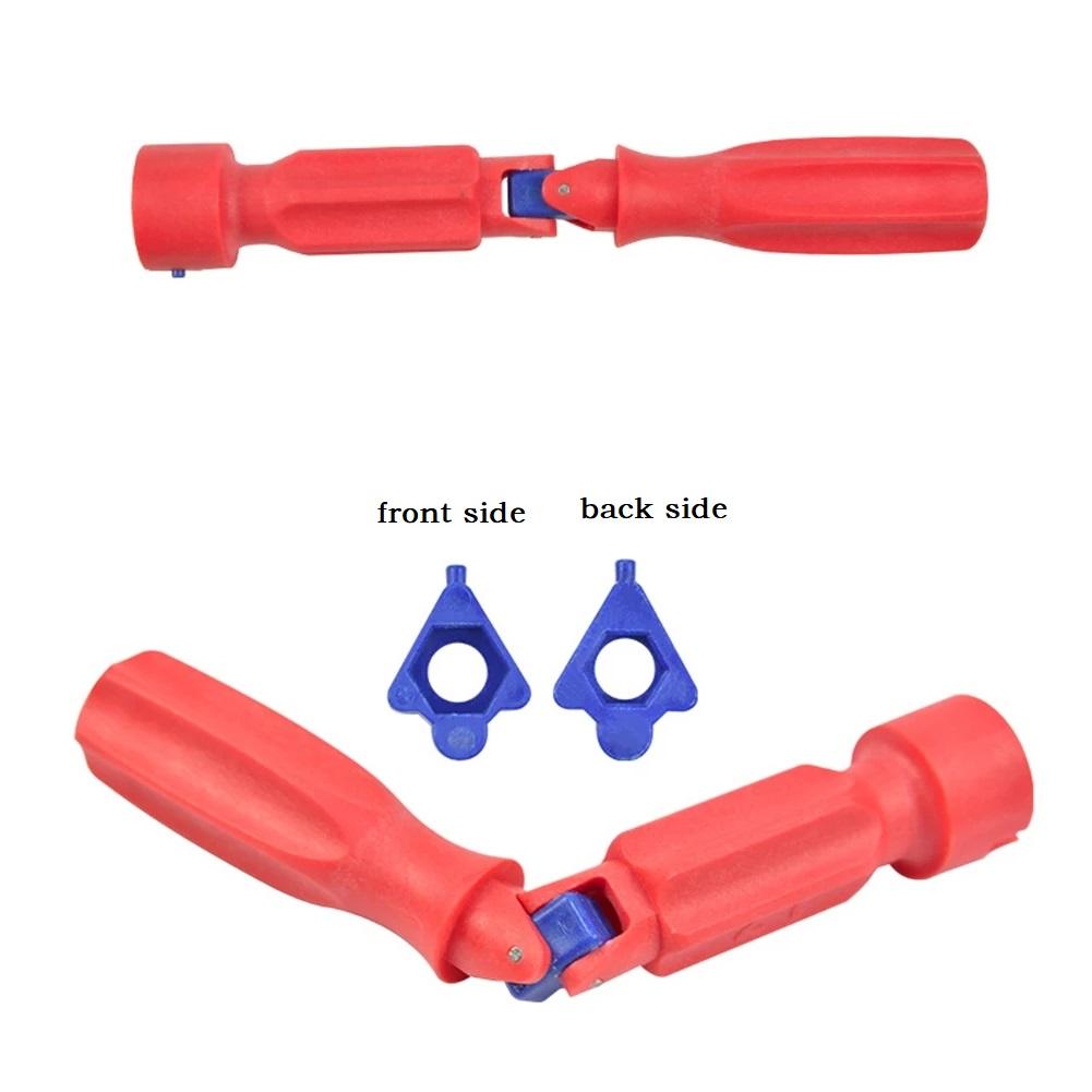 Toilet Seat Fitting Tool Designed for 17mm 13mm and 10mm Screw Connections in Residential and Commercial Bathrooms