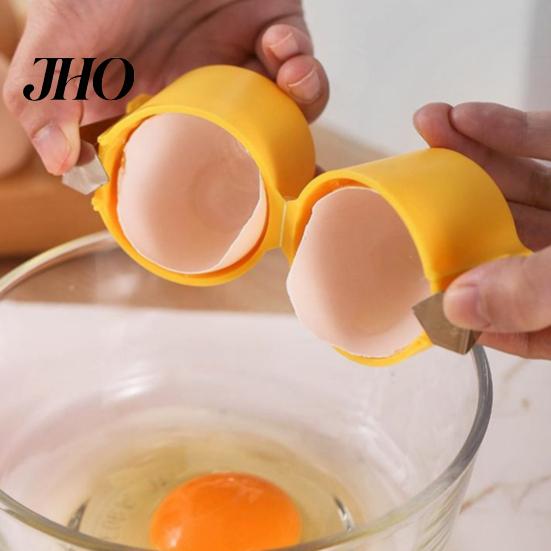 Goose Egg Tool Opener Cracker Separator Handheld Eggshell Breaker Cutter Duck Topper Remover Kitchen Gadget for Chicken Eggs Slicing