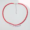 Simple and Fashionable Ins Wind Beaded Niche Design Sense Regular Necklace, Versatile Temperament Woman