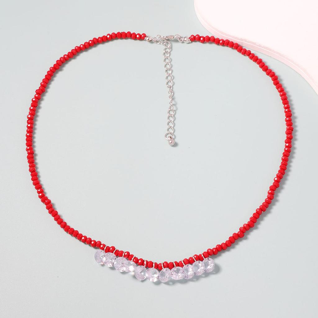 Simple and Fashionable Ins Wind Beaded Niche Design Sense Regular Necklace, Versatile Temperament Woman