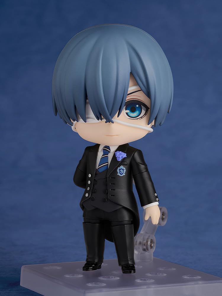 Nendoroid TV Anime Butler Boarding School Ciel Phantomhive Deep Azure Owl Dormitory "Black - Arc" Ver.