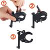 Bike Bicycle Water Bottle Cage Holder Clamp Clip Handlebar Bracket Cycling Mount Connector Water Cup Kettle Rack Clamp Adapter