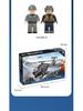 Compatible Lego Small Particle Building Blocks Helicopter Model - Children's Educational Assembly Insert Toy.