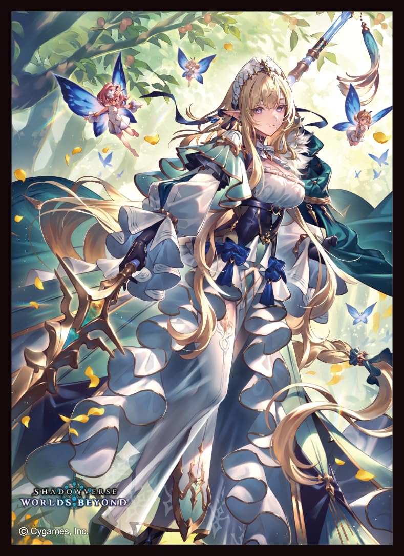 Коллекция протекторов для карт Серия Матовые Миры за гранью Ринка Shadowverse Благосклонная Ортенсия (№ MT2403)