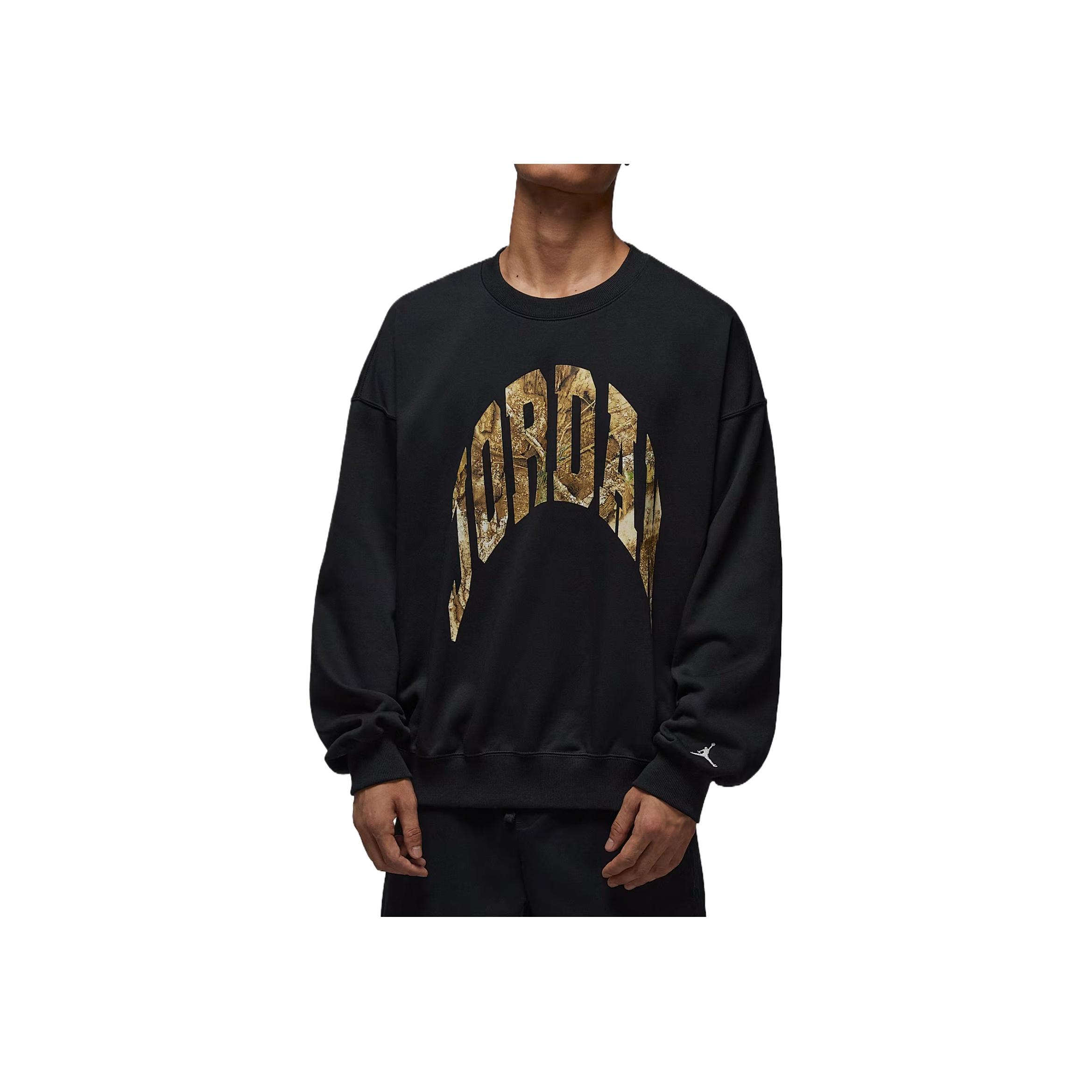 Jordan Brooklynn Realtree Comfortable Crew Neck Long Sleeve Sweatshirt Men Sweatshirt IM6305-010 M