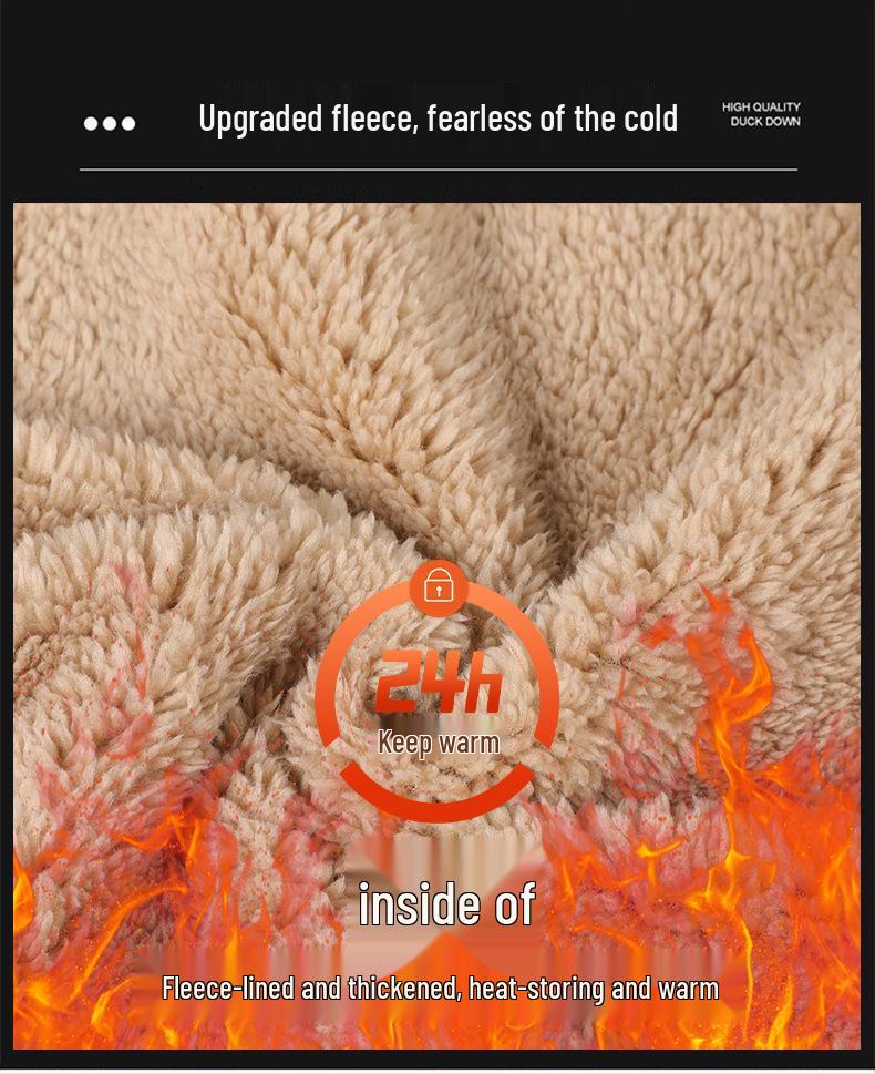 Men's Stand-up Collar Fleece Jacket: Thick Autumn/Winter Polar Fleece In Stock